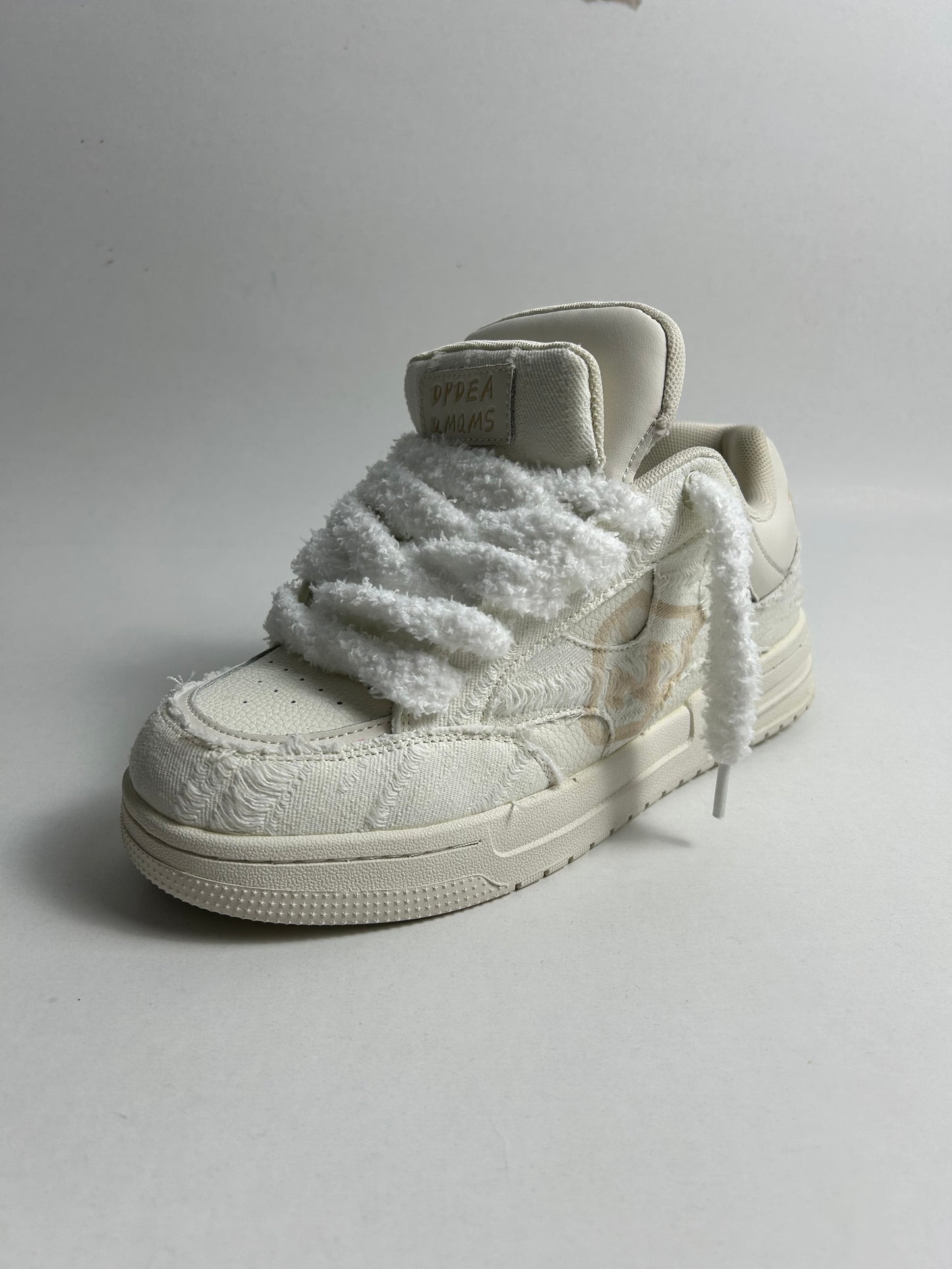 Fluffy White Laces