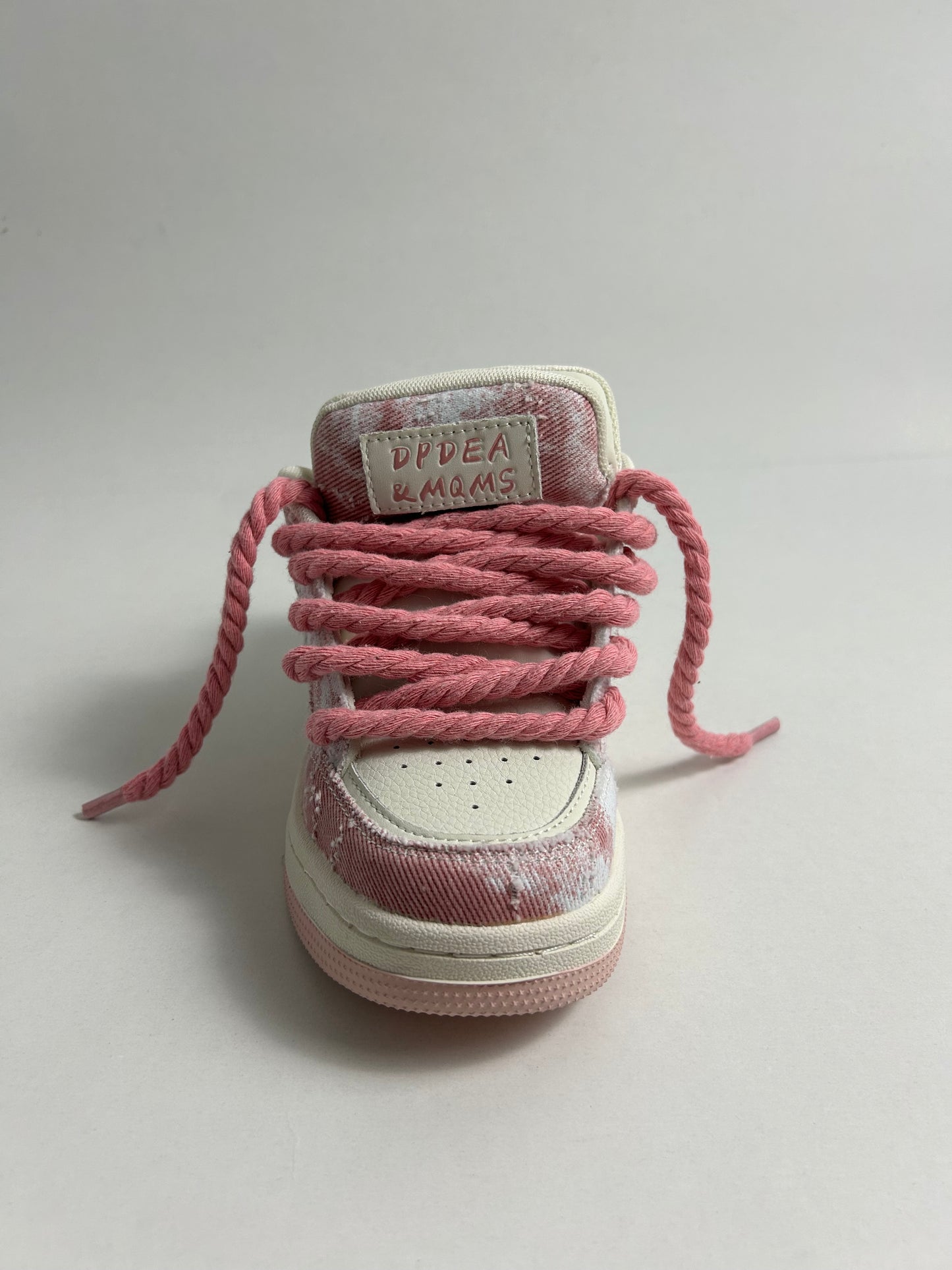 Pink Rope Laces