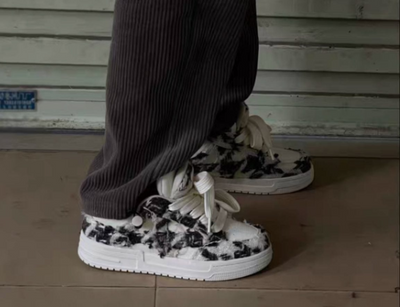 Wolf Double Tongue Sneakers