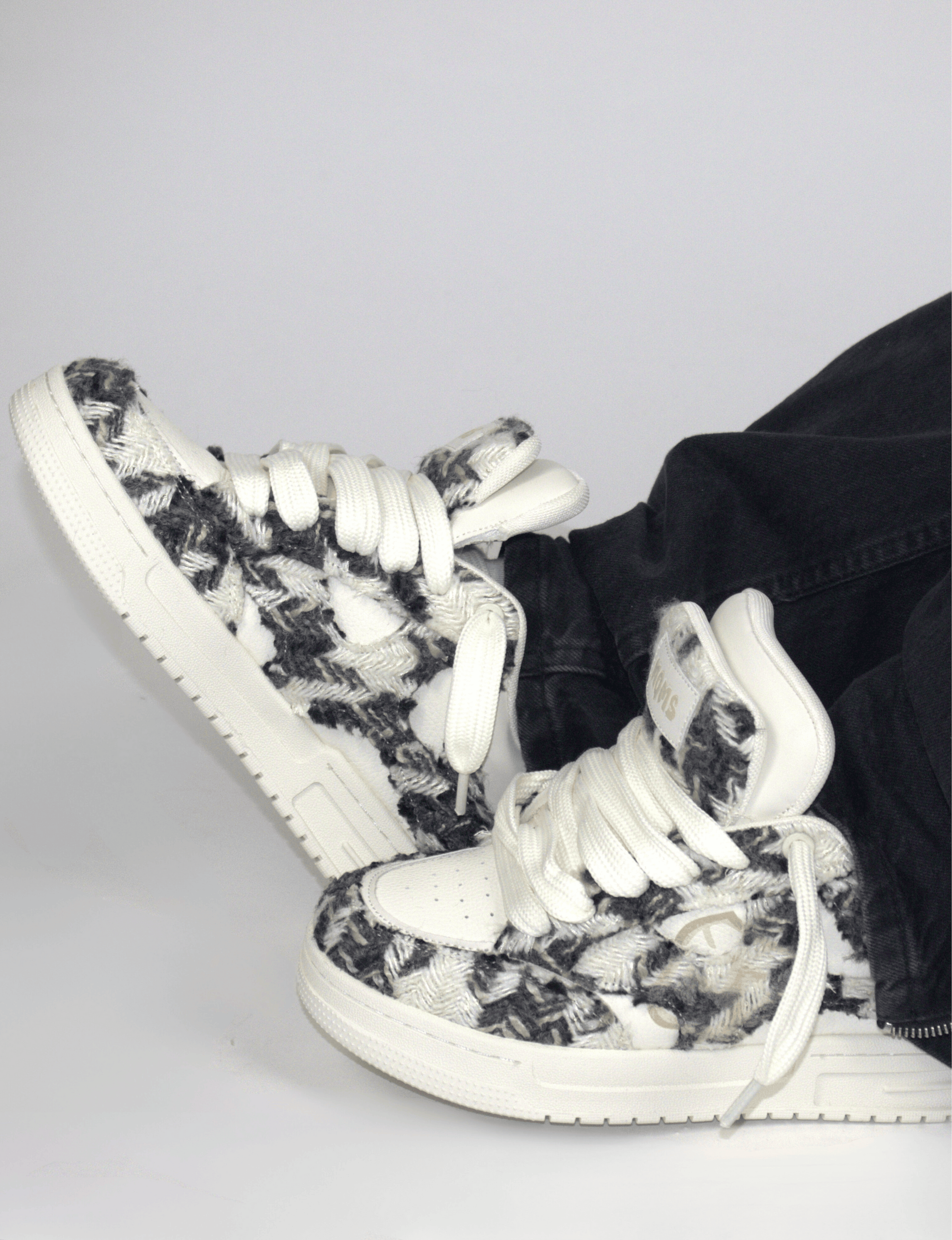 Wolf Double Tongue Sneakers – MAJOR MARKET