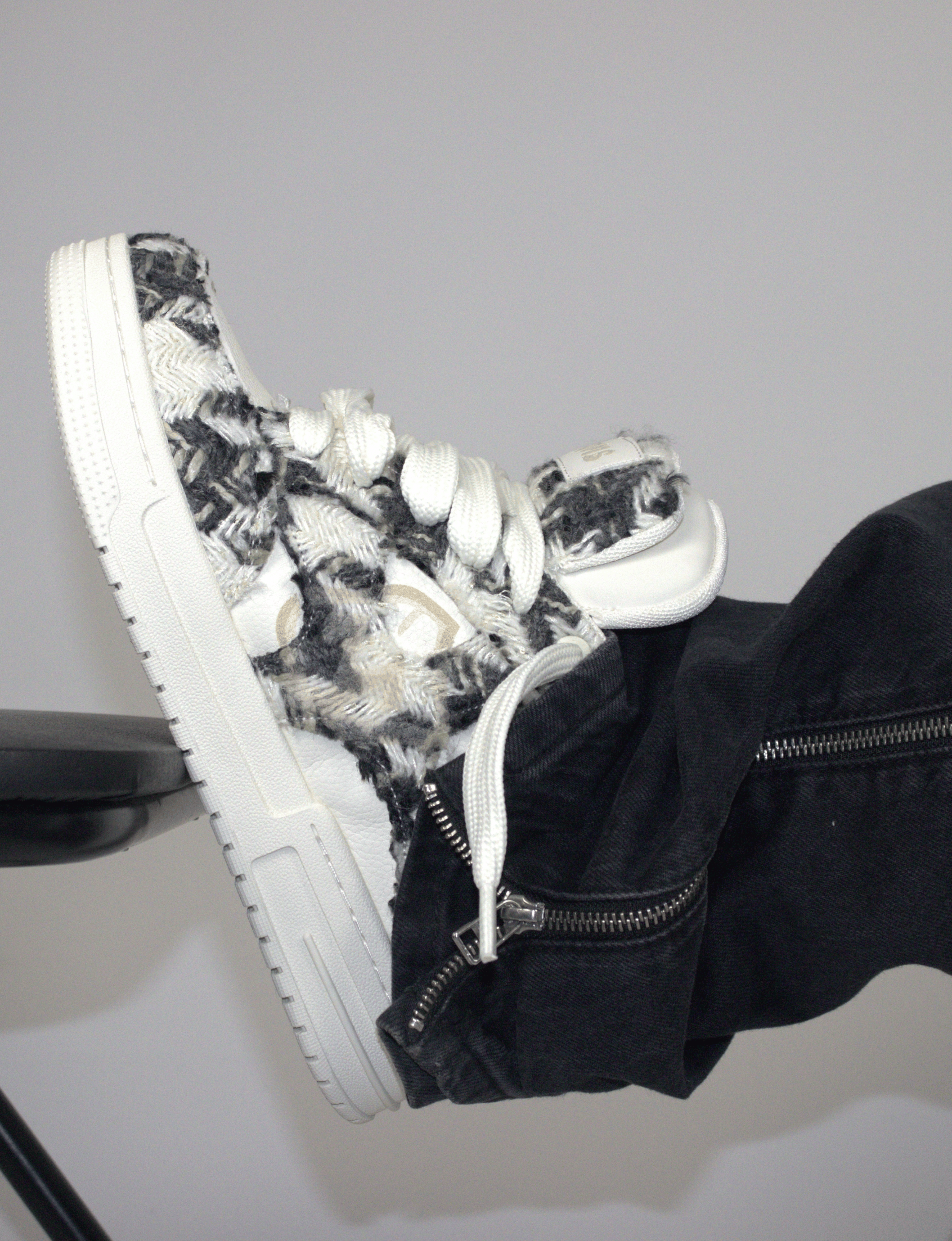Wolf Double Tongue Sneakers