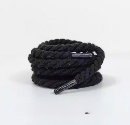 Black Rope Laces