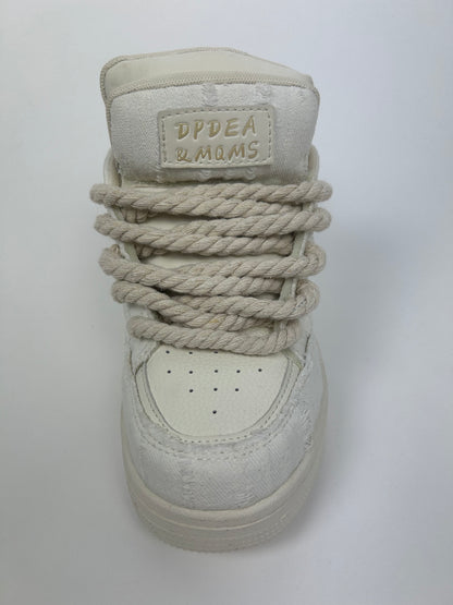 Beige Rope Laces