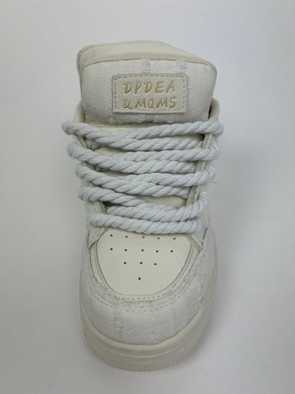 White Rope Laces