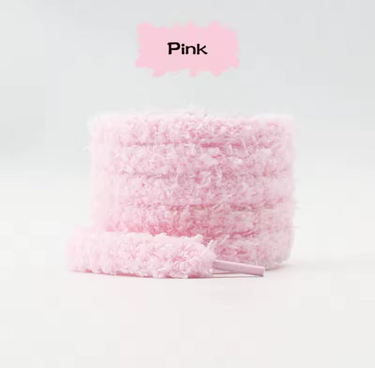 Fluffy Pink Laces