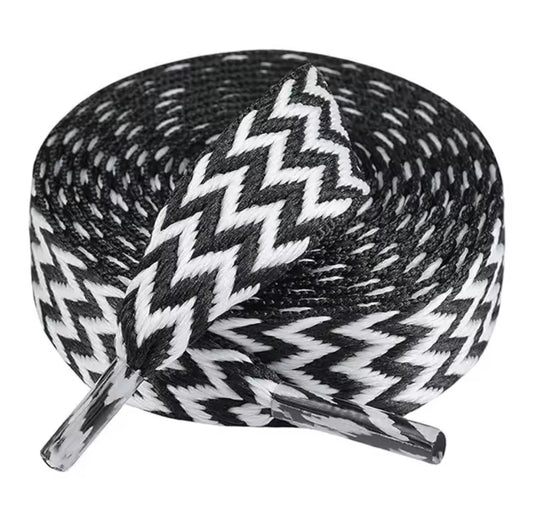 Zebra Thick Laces