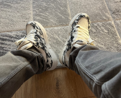 Wolf Double Tongue Sneakers